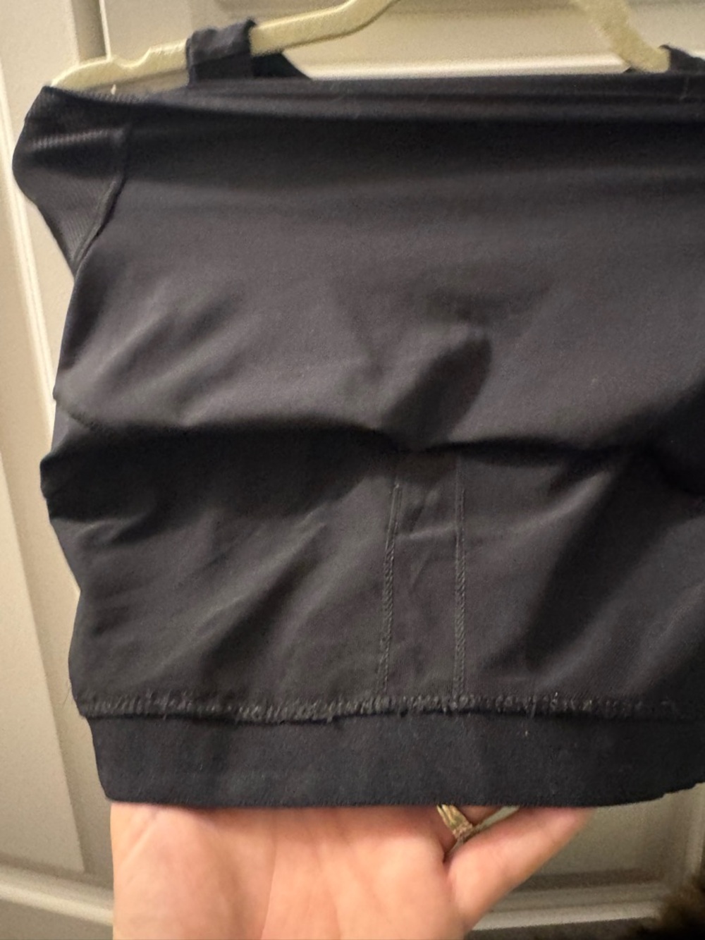 Avia Black Cropped Racerback Tank - Picture 3 of 4